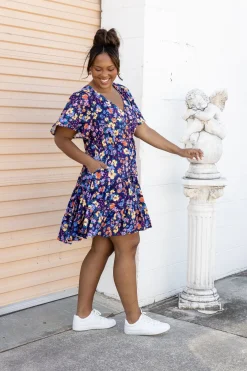 Proud Poppy Clothing Charlie Dress in Posie Discount