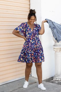 Proud Poppy Clothing Charlie Dress in Posie Discount