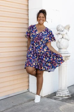 Proud Poppy Clothing Charlie Dress in Posie Discount