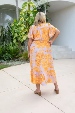 Proud Poppy Clothing Charlize Dress in Honey Bloom HoneyBloom Online