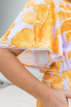 Proud Poppy Clothing Charlize Dress in Honey Bloom HoneyBloom Online