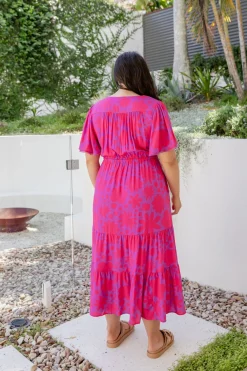 Proud Poppy Clothing Charlize Dress in Summer Floral by Kasey Rainbow Discount
