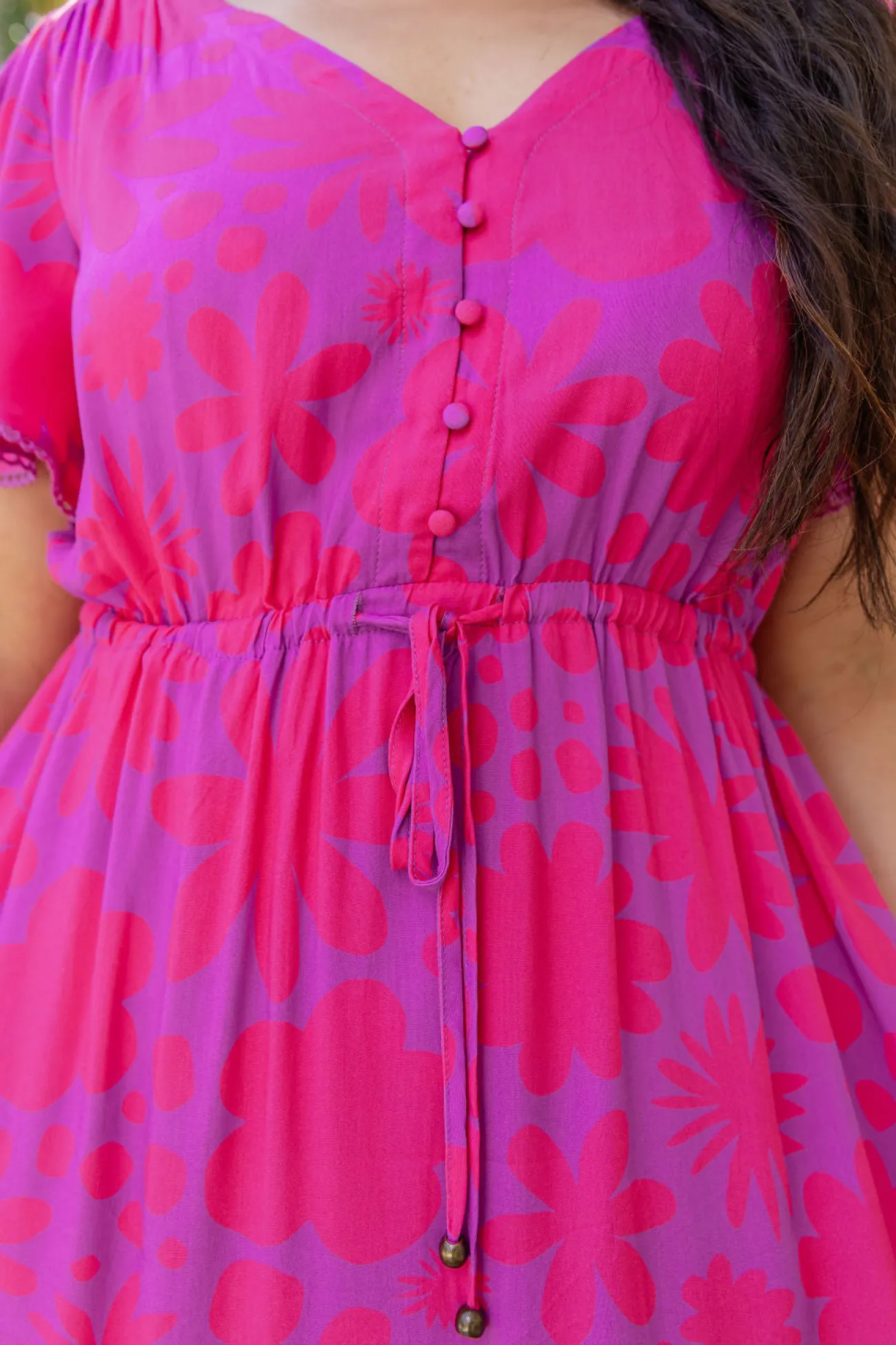 Proud Poppy Clothing Charlize Dress in Summer Floral by Kasey Rainbow Discount