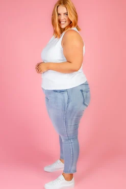 Proud Poppy Clothing Crew Pull on Jeans Hot