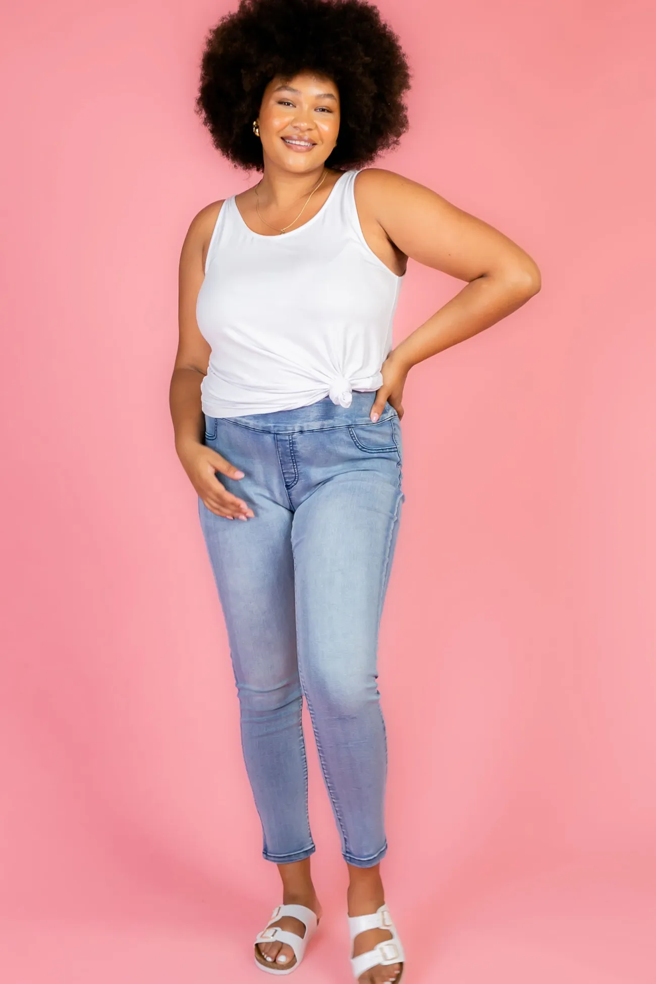 Proud Poppy Clothing Crew Pull on Jeans Hot