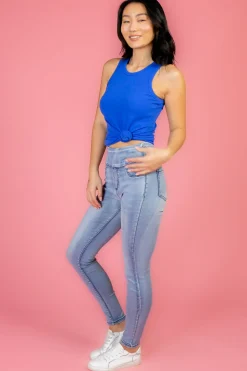 Proud Poppy Clothing Crew Pull on Jeans Hot