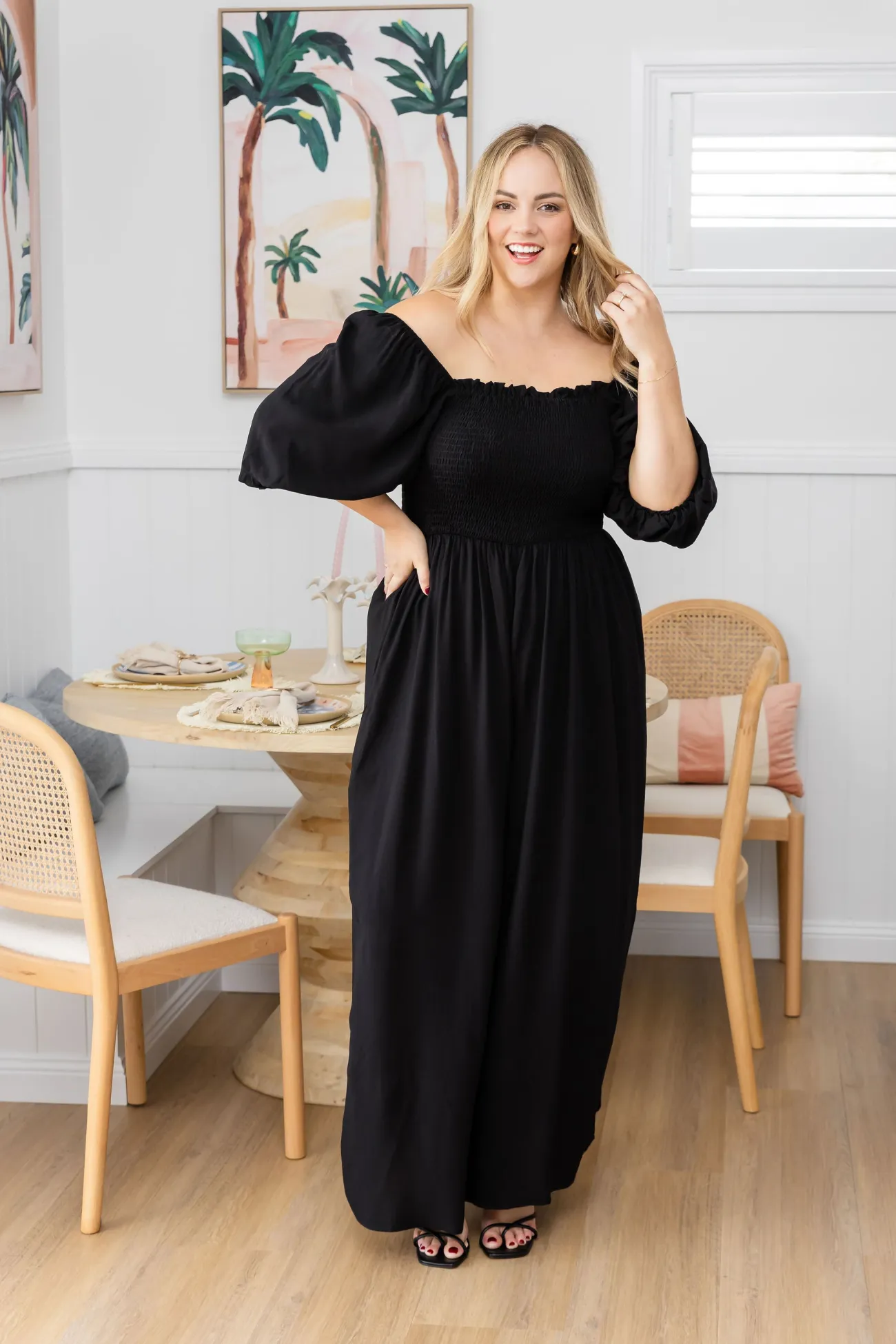 Proud Poppy Clothing Emily Jumpsuit in Black Online