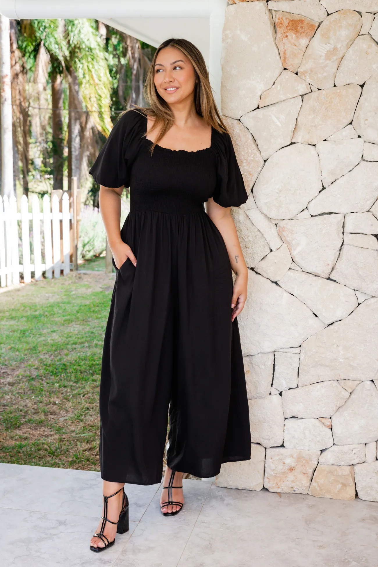 Proud Poppy Clothing Emily Jumpsuit in Black Online