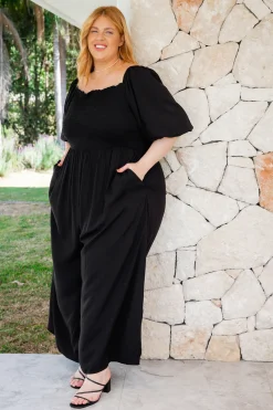 Proud Poppy Clothing Emily Jumpsuit in Black Online