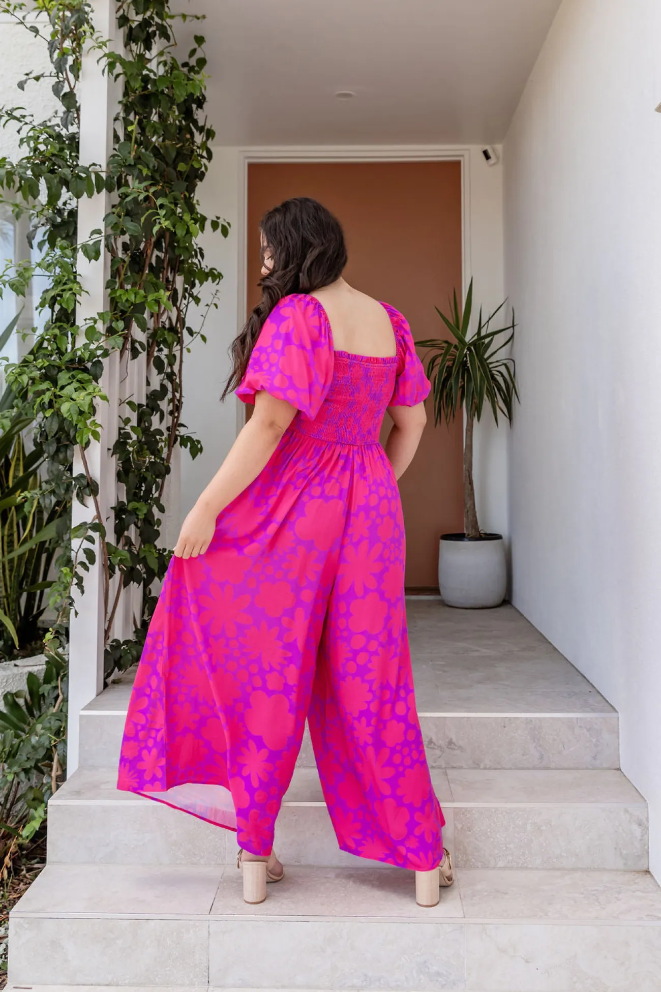 Proud Poppy Clothing Emily Jumpsuit in Summer Floral by Kasey Rainbow Outlet