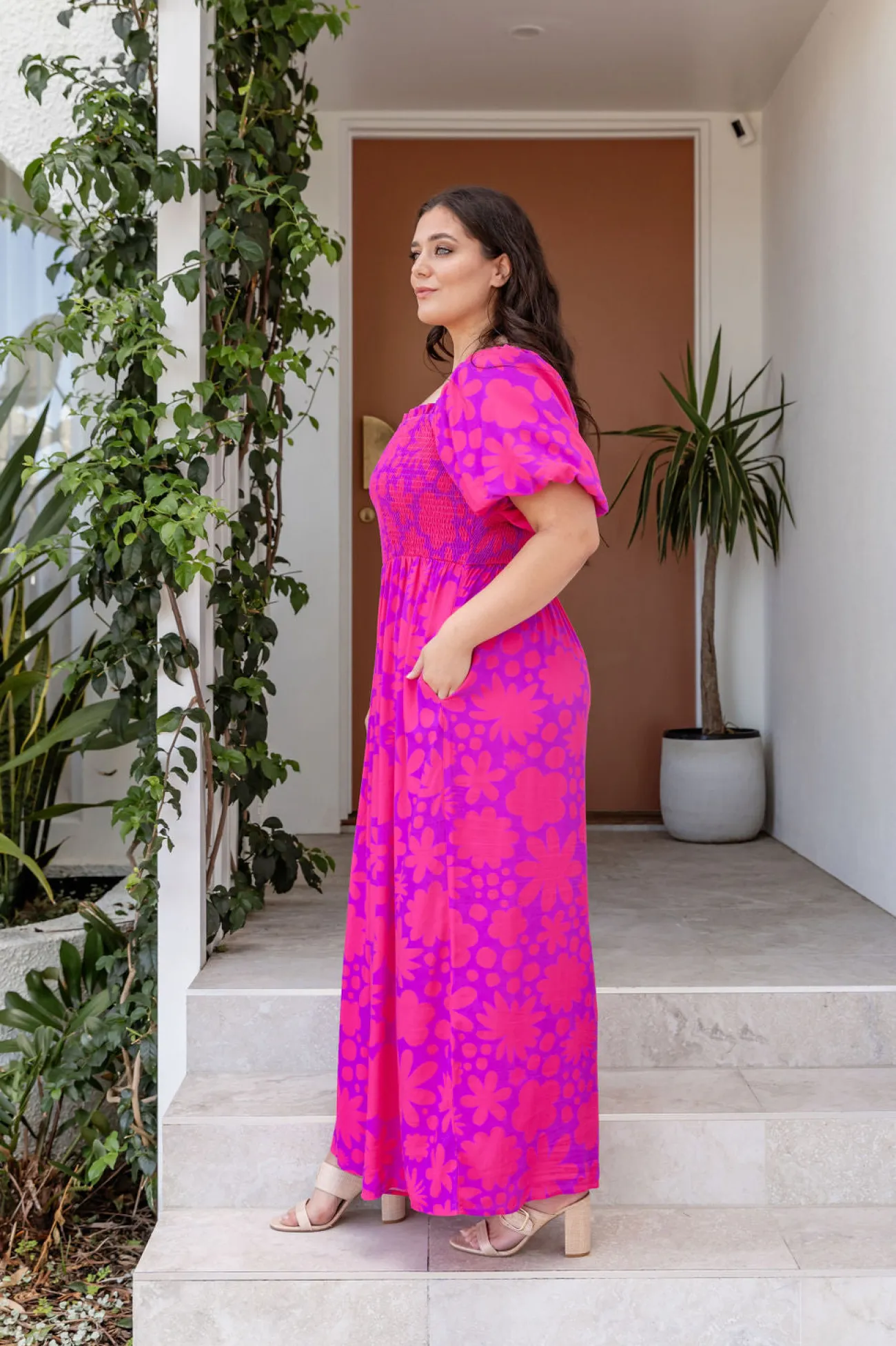 Proud Poppy Clothing Emily Jumpsuit in Summer Floral by Kasey Rainbow Outlet