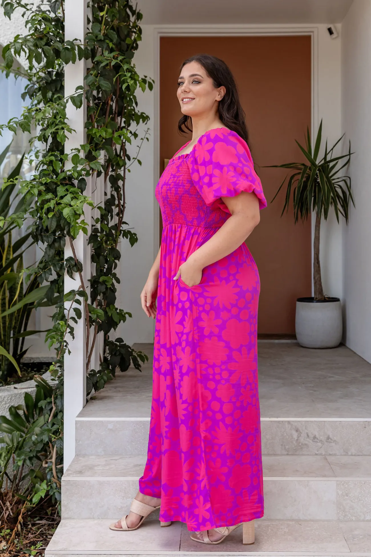 Proud Poppy Clothing Emily Jumpsuit in Summer Floral by Kasey Rainbow Outlet