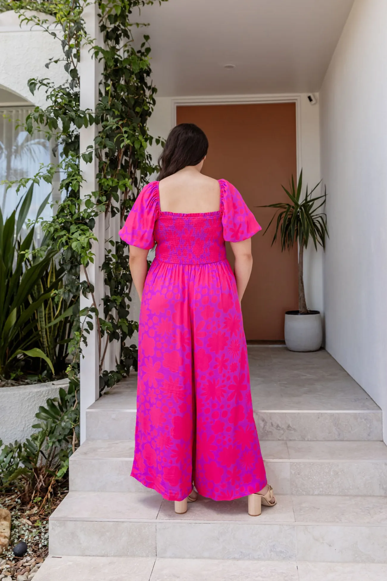 Proud Poppy Clothing Emily Jumpsuit in Summer Floral by Kasey Rainbow Outlet