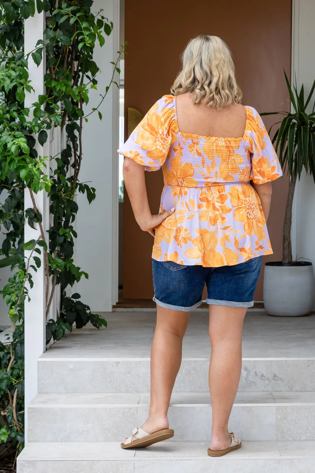 Proud Poppy Clothing Emily Top in Honey Bloom HoneyBloom New