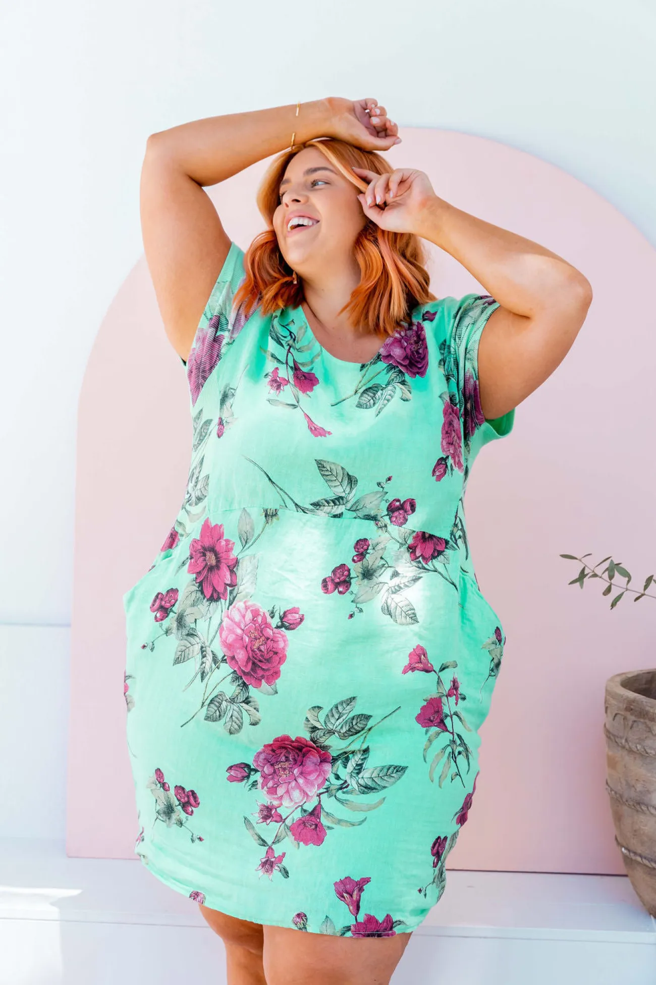 Proud Poppy Clothing Eve Dress in Aqua Online