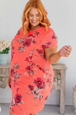Proud Poppy Clothing Eve Dress in Hibiscus Fashion