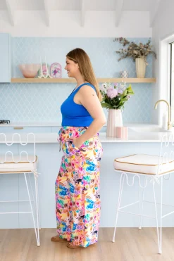 Proud Poppy Clothing Gina Pants in Aussie Lilac by Kasey Rainbow Sale