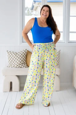 Proud Poppy Clothing Gina Pants in Diced Fashion