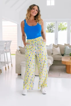 Proud Poppy Clothing Gina Pants in Diced Fashion