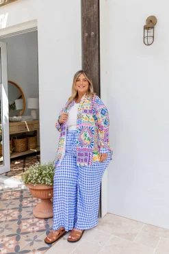 Proud Poppy Clothing Gina Pants in Sorrento Best