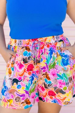 Proud Poppy Clothing Harlow Shorts in Aussie Lilac by Kasey Rainbow Clearance