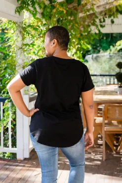 Proud Poppy Clothing J'Adore Paris T-Shirt in Black Clearance