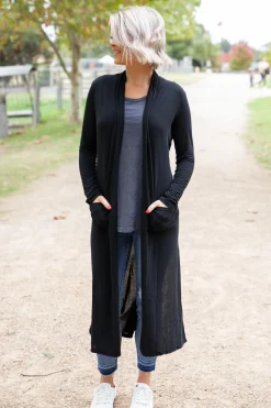 Proud Poppy Clothing Jane Cardigan in Black New