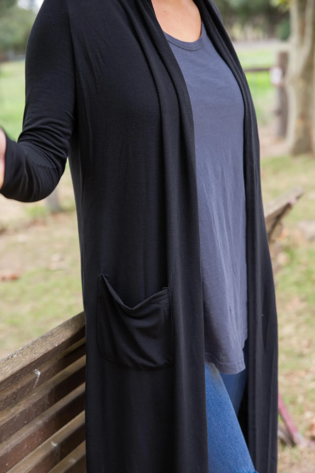 Proud Poppy Clothing Jane Cardigan in Black New