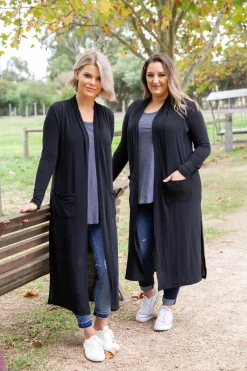Proud Poppy Clothing Jane Cardigan in Black New