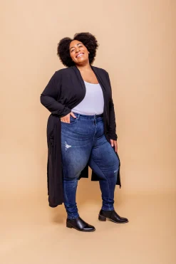 Proud Poppy Clothing Jane Cardigan in Black New
