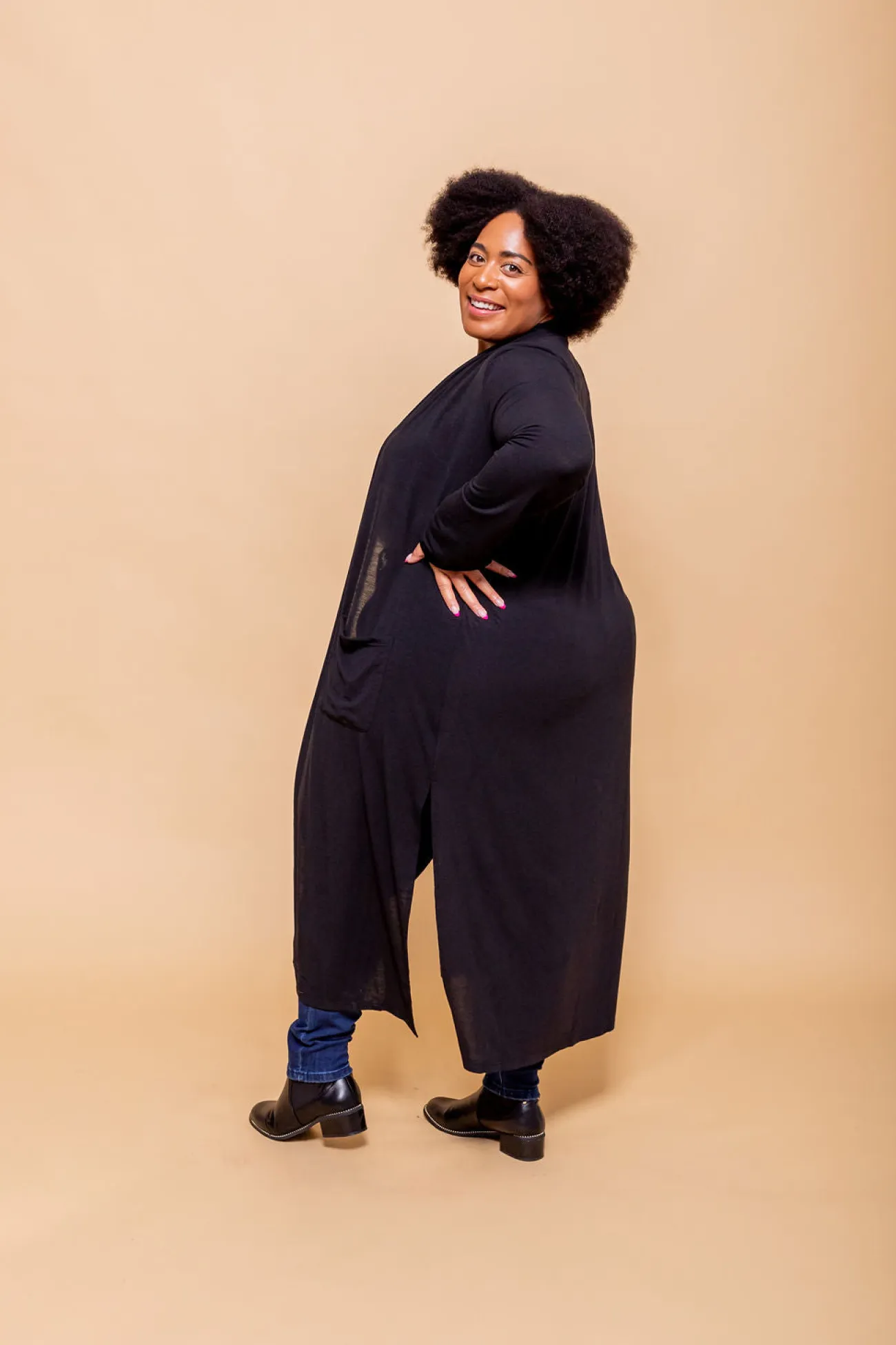 Proud Poppy Clothing Jane Cardigan in Black New