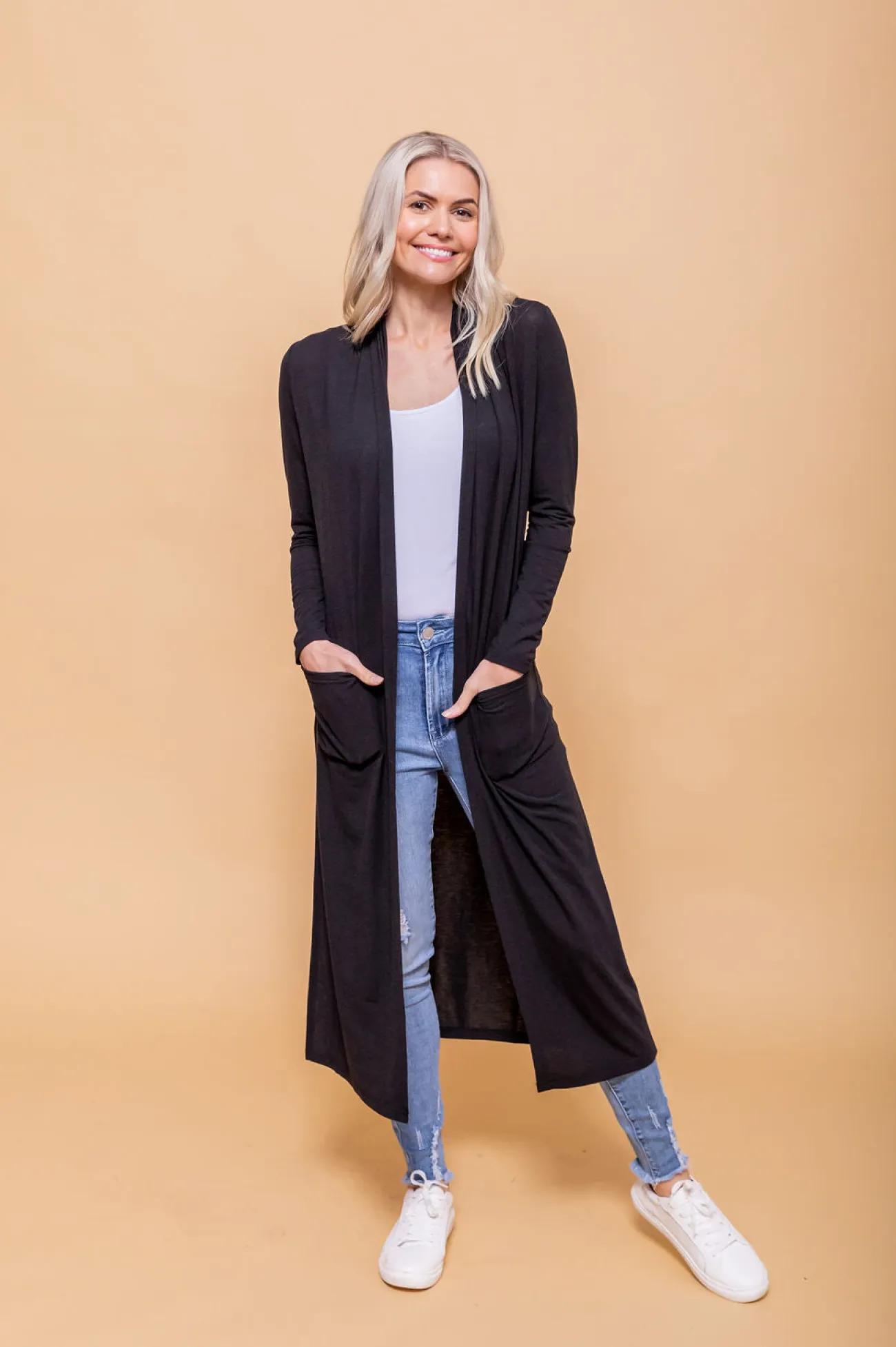 Proud Poppy Clothing Jane Cardigan in Black New