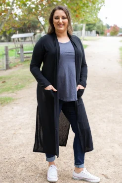 Proud Poppy Clothing Jane Cardigan in Black New