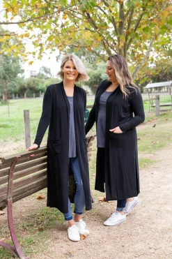 Proud Poppy Clothing Jane Cardigan in Black New