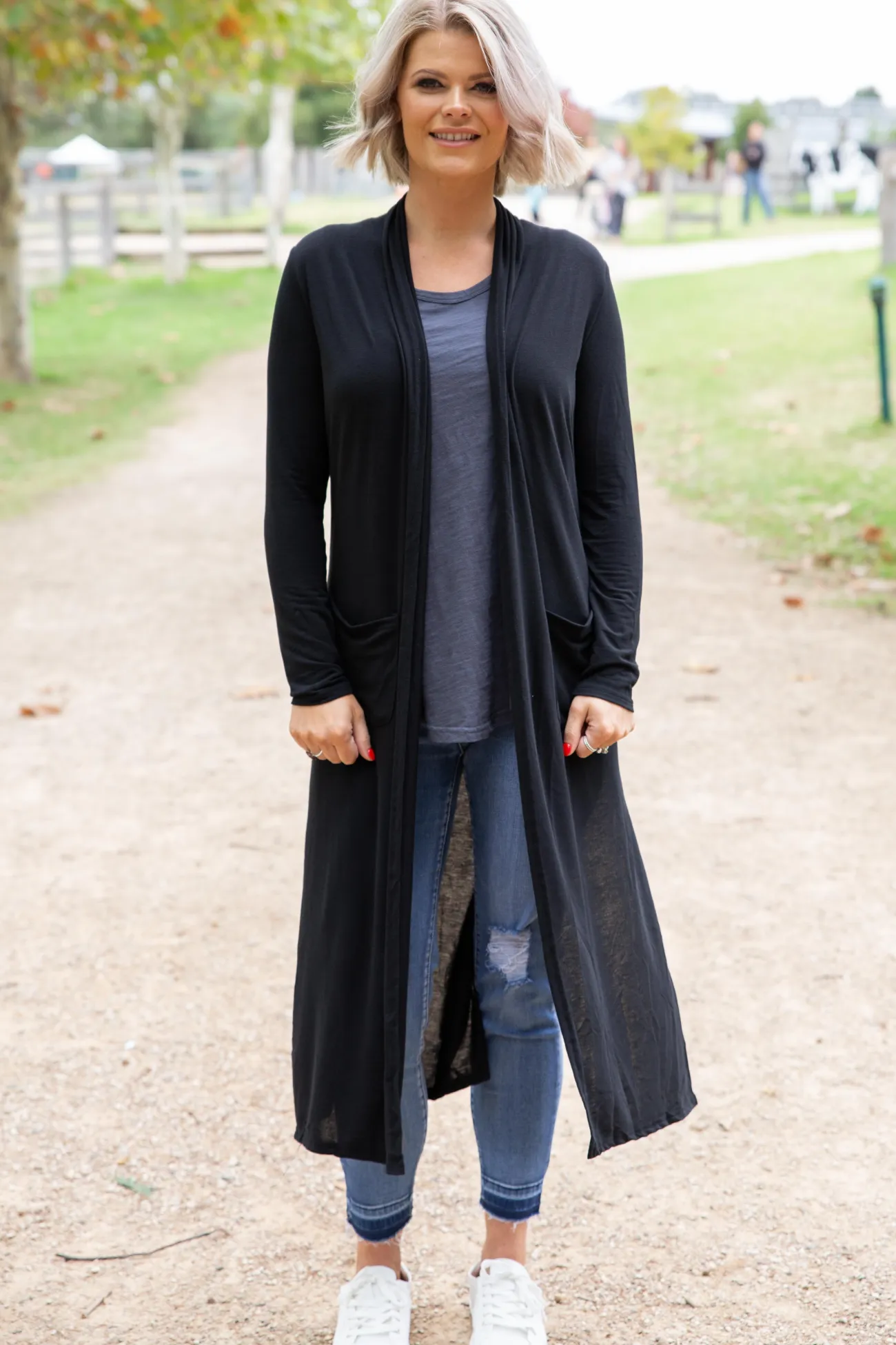Proud Poppy Clothing Jane Cardigan in Black New