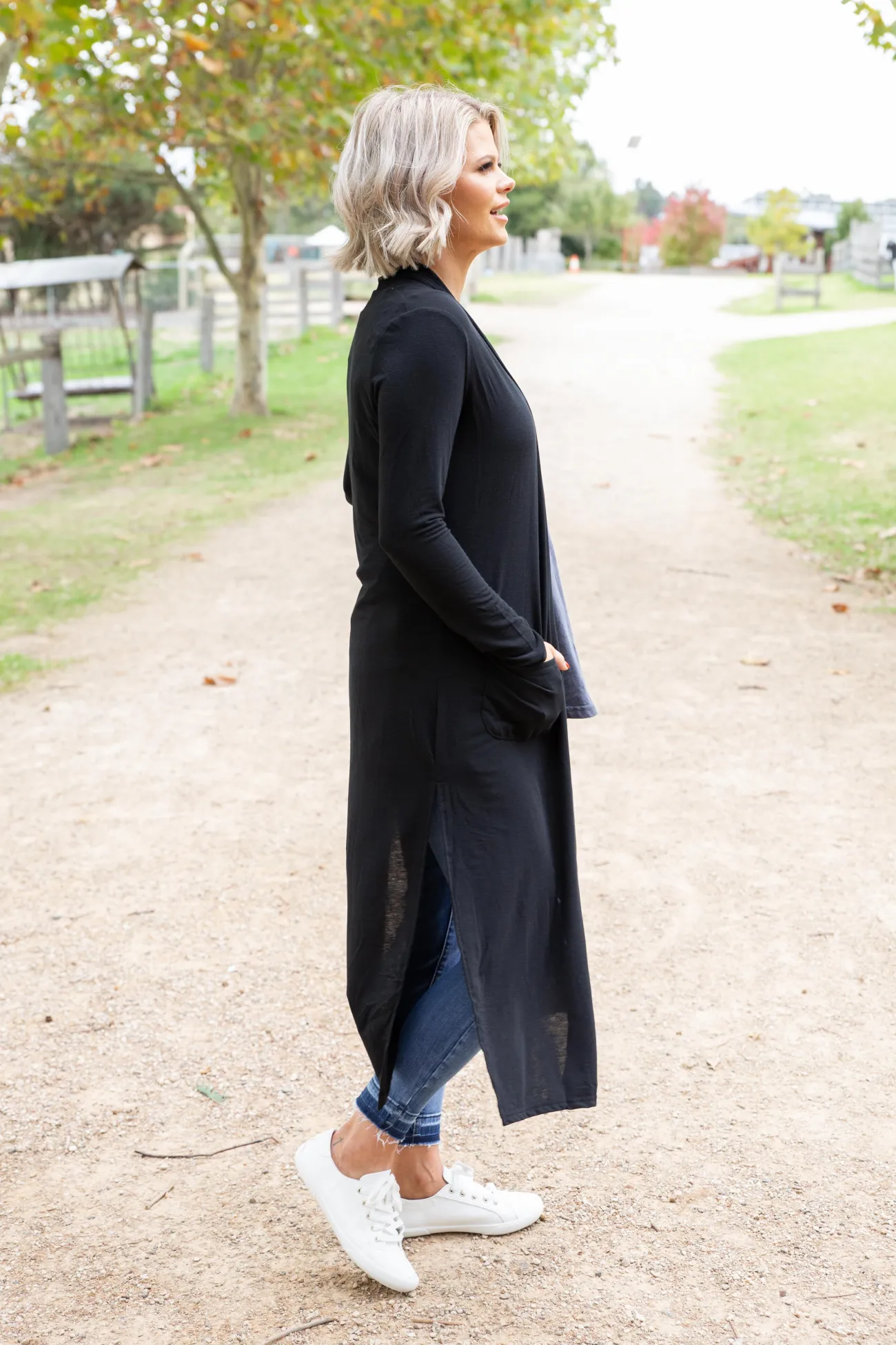 Proud Poppy Clothing Jane Cardigan in Black New