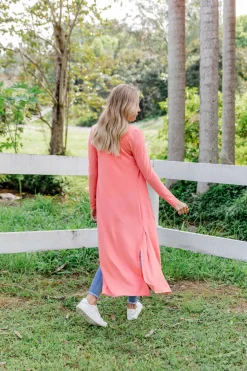 Proud Poppy Clothing Jane Cardigan in Coral New