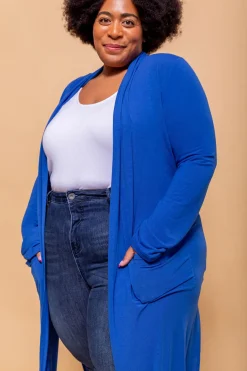 Proud Poppy Clothing Jane Cardigan in Electric Blue ElectricBlue New