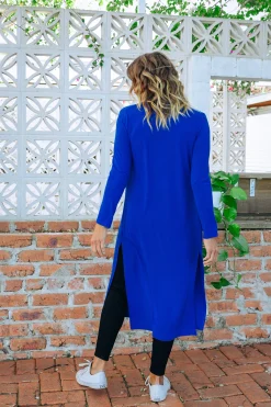 Proud Poppy Clothing Jane Cardigan in Electric Blue ElectricBlue New