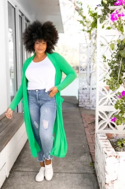 Proud Poppy Clothing Jane Cardigan in Green Online