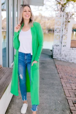 Proud Poppy Clothing Jane Cardigan in Green Online
