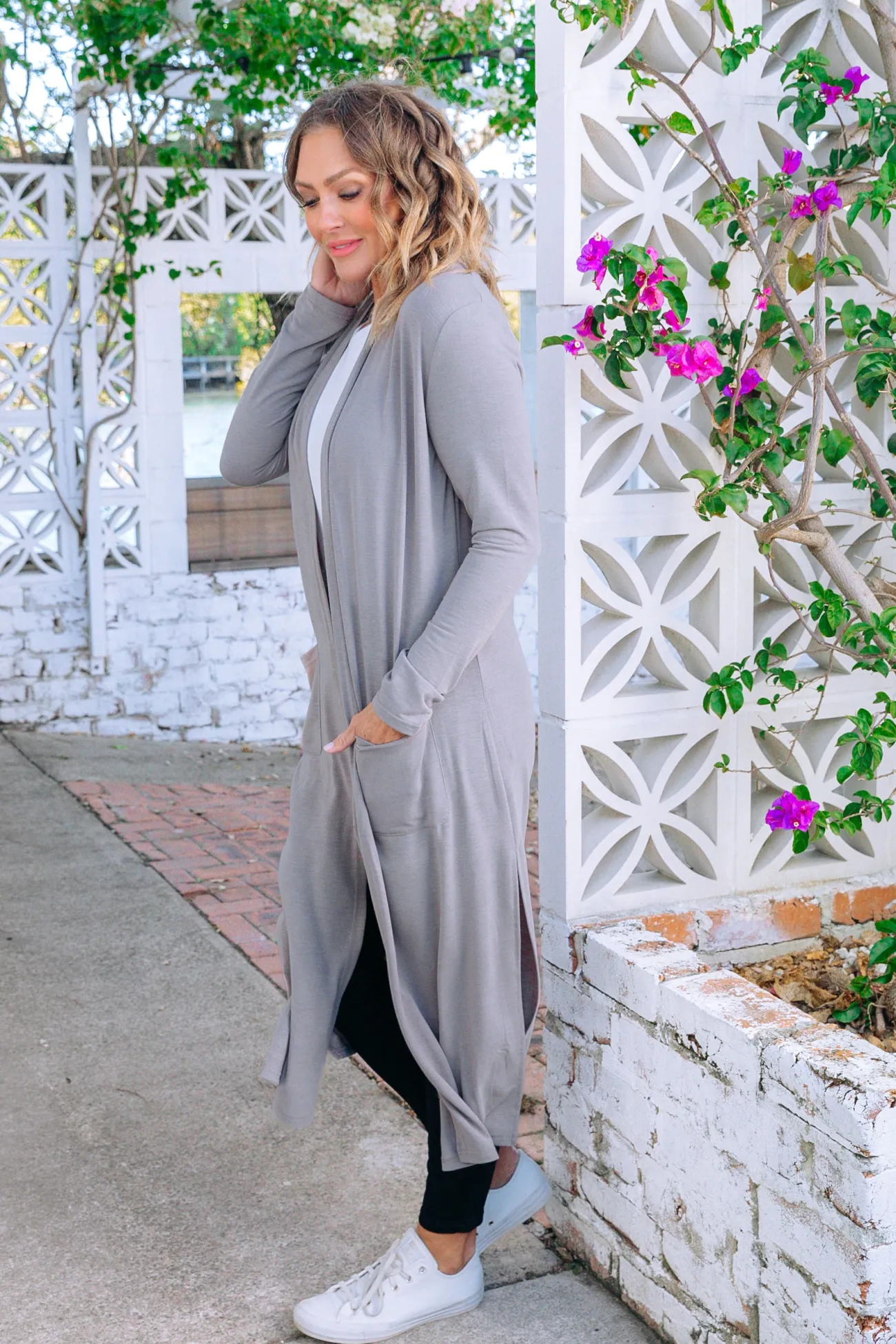 Proud Poppy Clothing Jane Cardigan in Grey Best