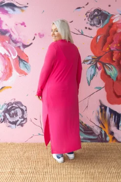 Proud Poppy Clothing Jane Cardigan in Hot Pink HotPink Fashion