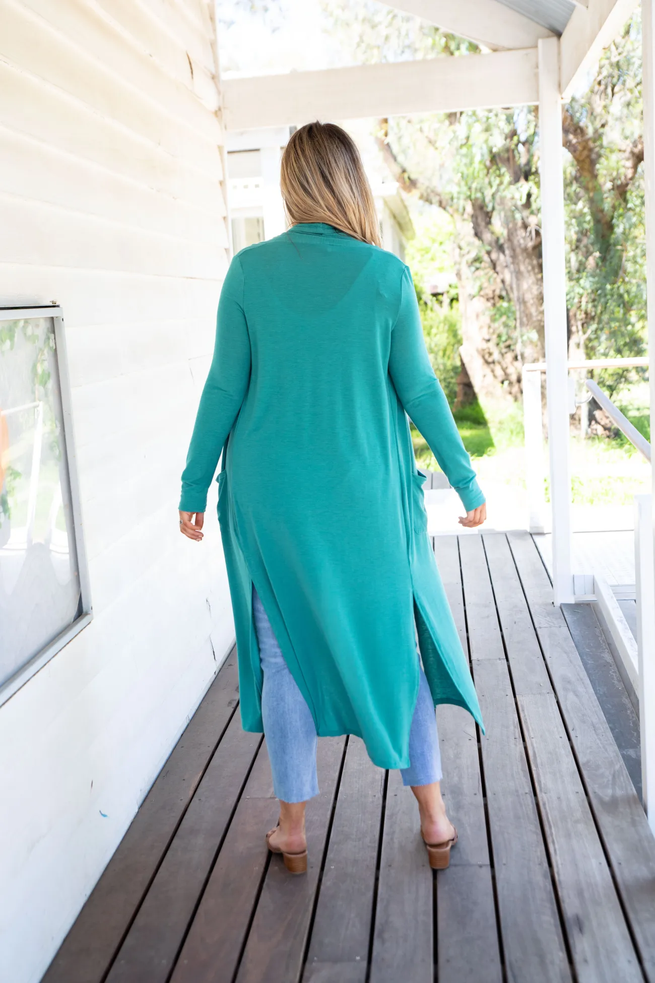 Proud Poppy Clothing Jane Cardigan in Jade Hot