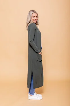 Proud Poppy Clothing Jane Cardigan in Khaki Sale