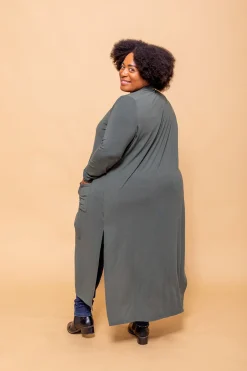 Proud Poppy Clothing Jane Cardigan in Khaki Sale
