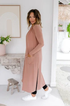 Proud Poppy Clothing Jane Cardigan in Latte Best