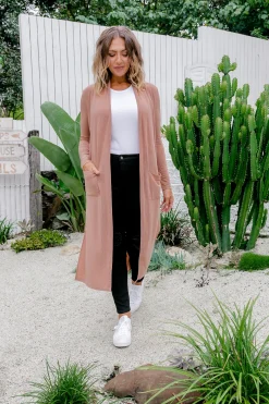 Proud Poppy Clothing Jane Cardigan in Latte Best