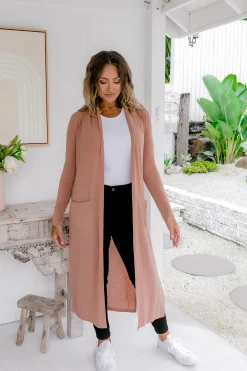 Proud Poppy Clothing Jane Cardigan in Latte Best