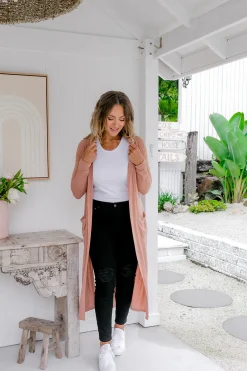 Proud Poppy Clothing Jane Cardigan in Latte Best